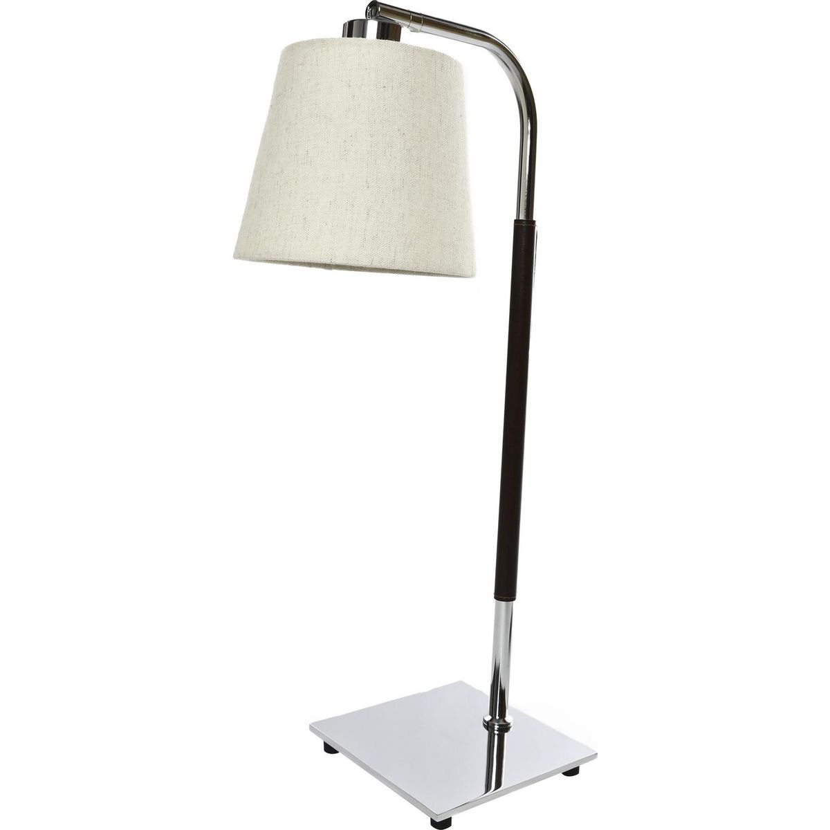 DISEÑO 3 - Lámpara Mesa Ele Cromo SM Amarillo 26x54 cm