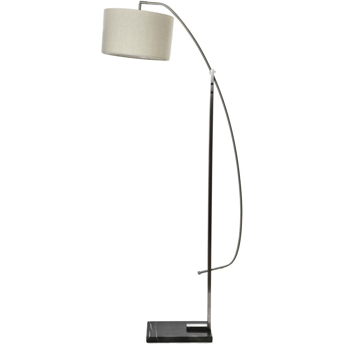 DISEÑO 3 - Lámpara de Pie Libra Gris 40x196 cm