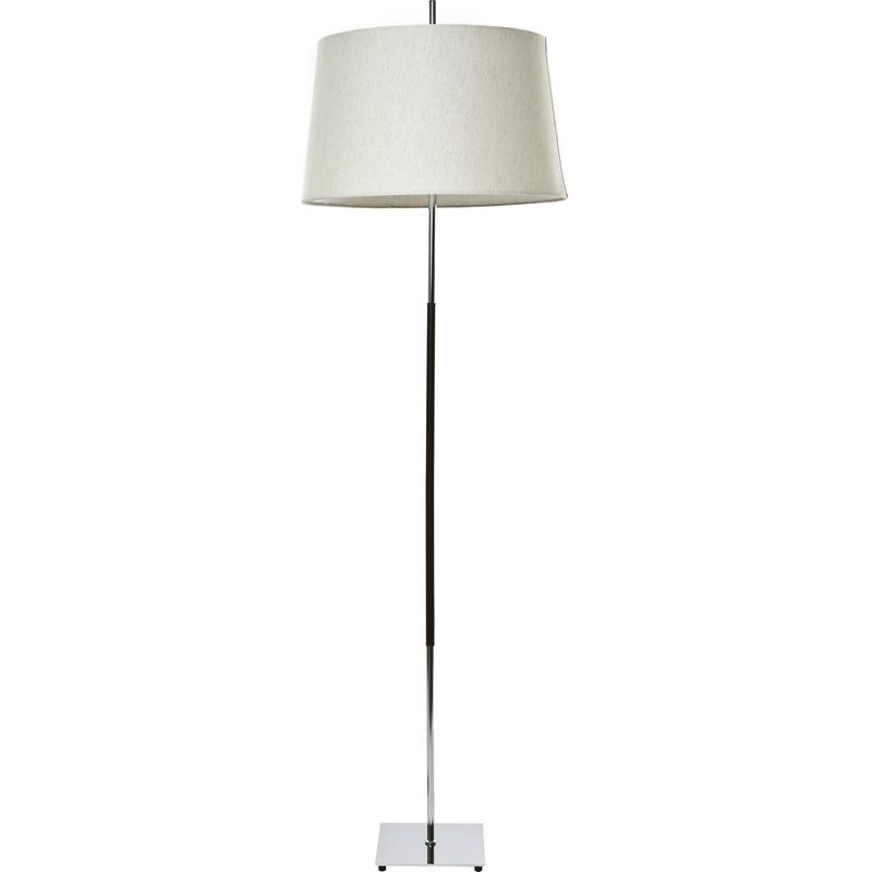DISEÑO 3 - Lámpara de pie argus cromo 2 luces E27 40W.