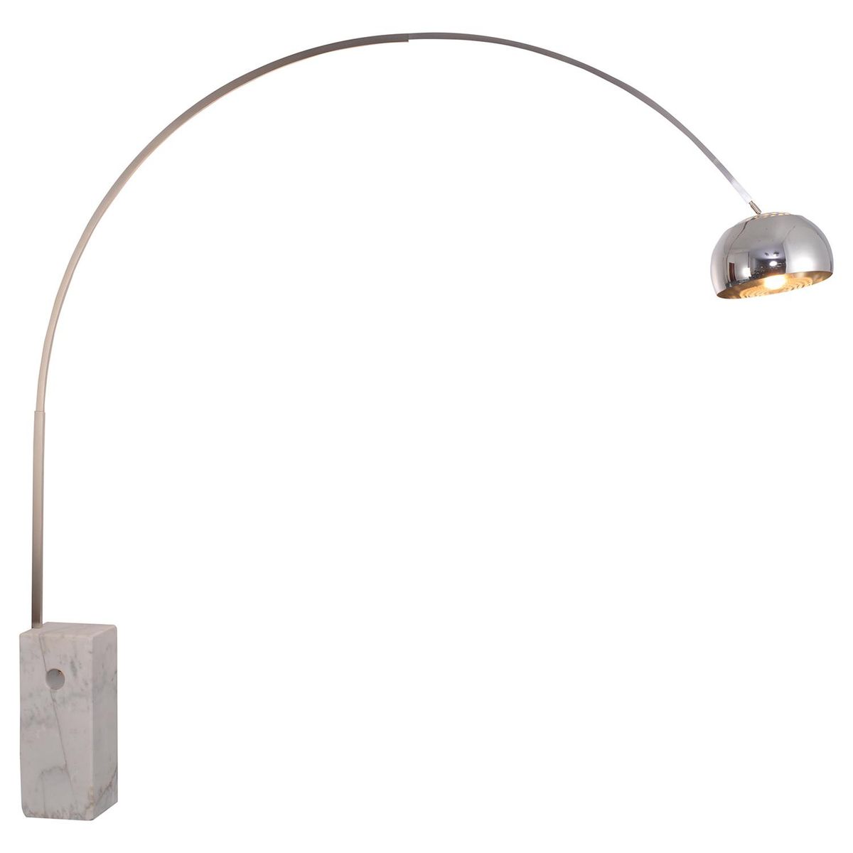 DISEÑO 3 - Lámpara de Pie Arco Lamp Gris 24x232 cm