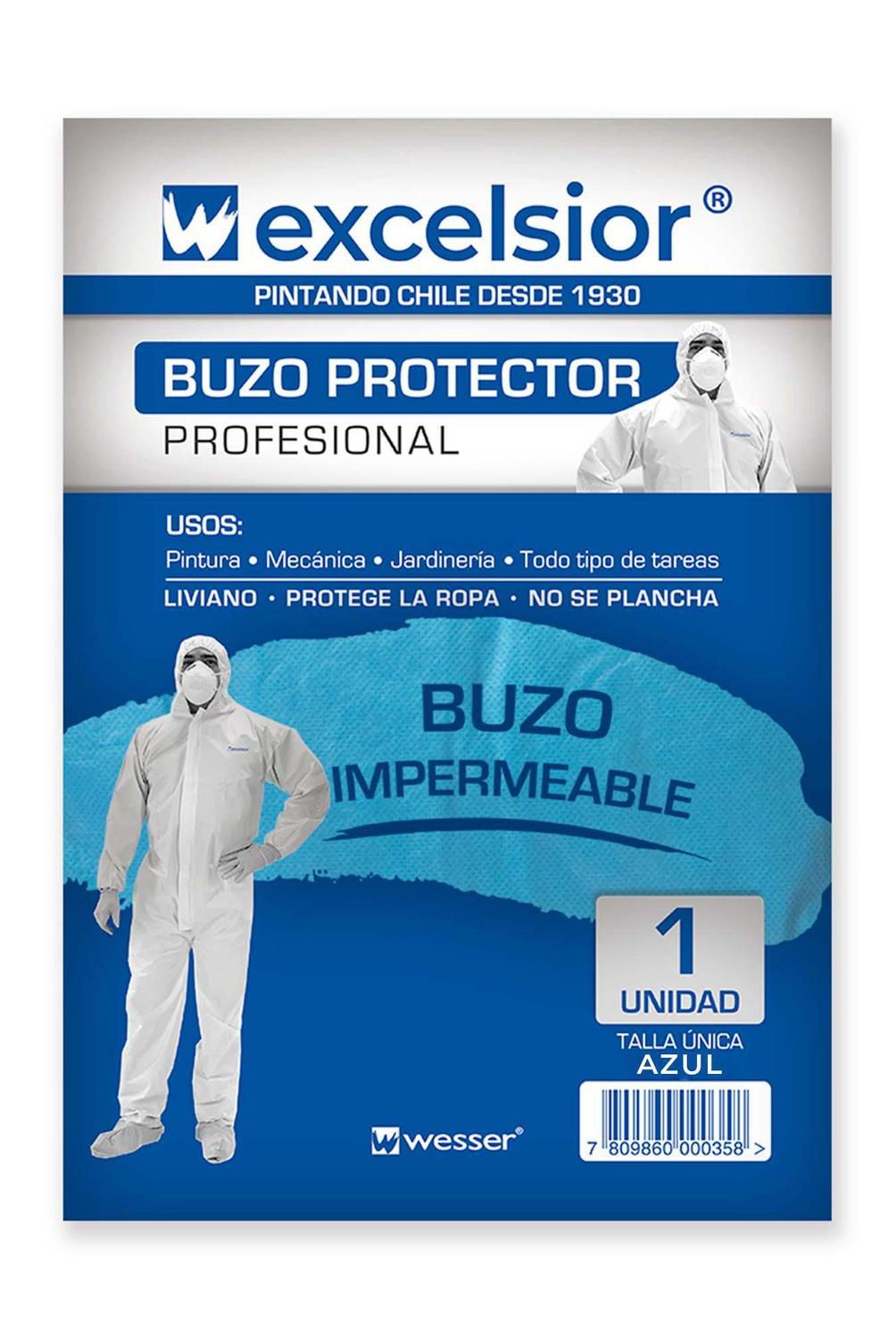 EXCELSIOR - Buzo protector azul