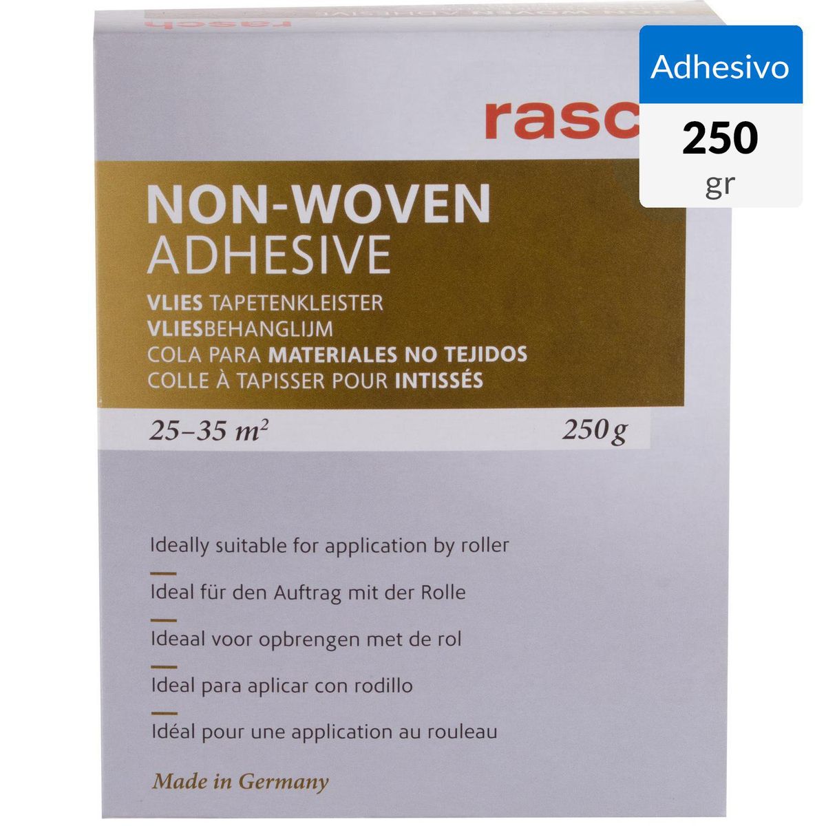Adhesivo para papel mural Non Woven Rasch 250 gr, marca RASCH - Foto Principal