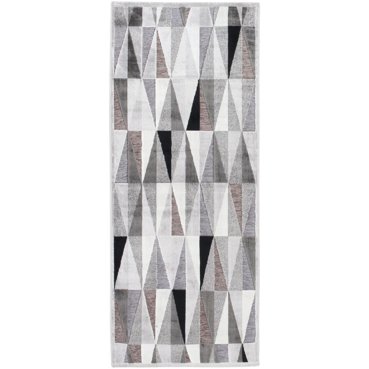 JUST HOME COLLECTION - Bajada de Cama Seychelles 65x120 cm Polipropileno Gris