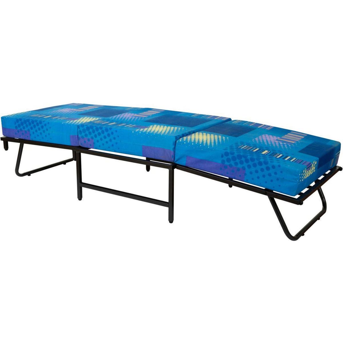 RECUTEX - Pouf Cama Ecocuero Mostaza 68x63x53 cm