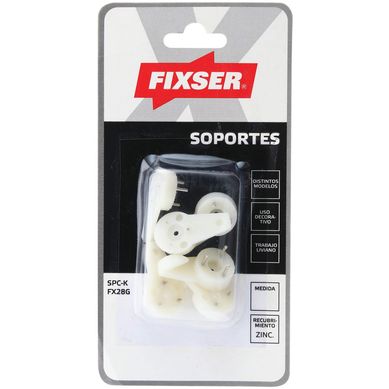 Soportes multiuso para pared 7x30 mm 6 unidades