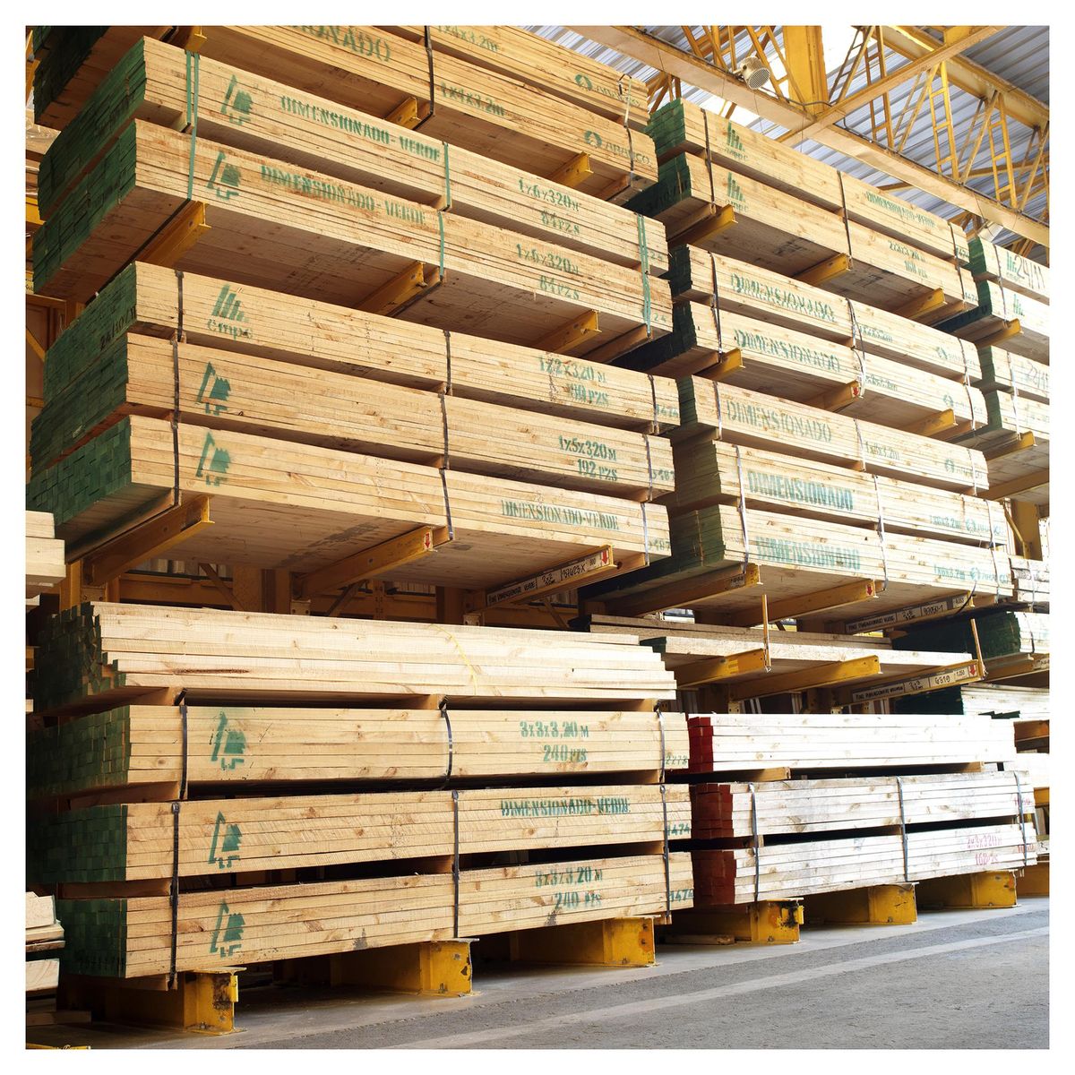 GENERICO - Pino Dimensionado Verde 2x2 3,2 m