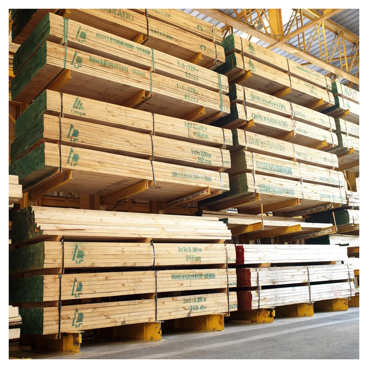 GENERICO - Pino Dimensionado Verde 2x3 3,2 m