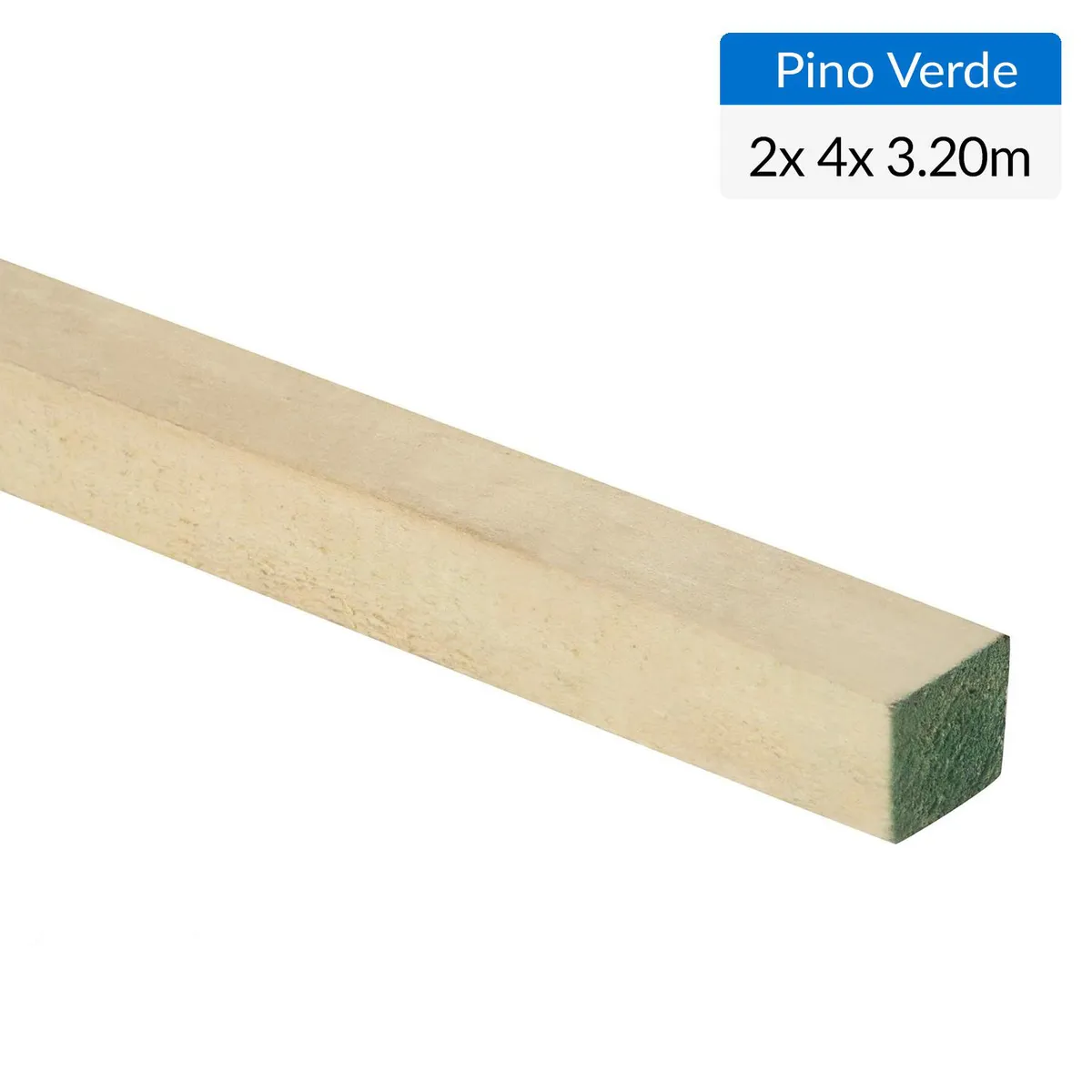 GENERICO - Pino Dimensionado Verde 2x4 3,2 m
