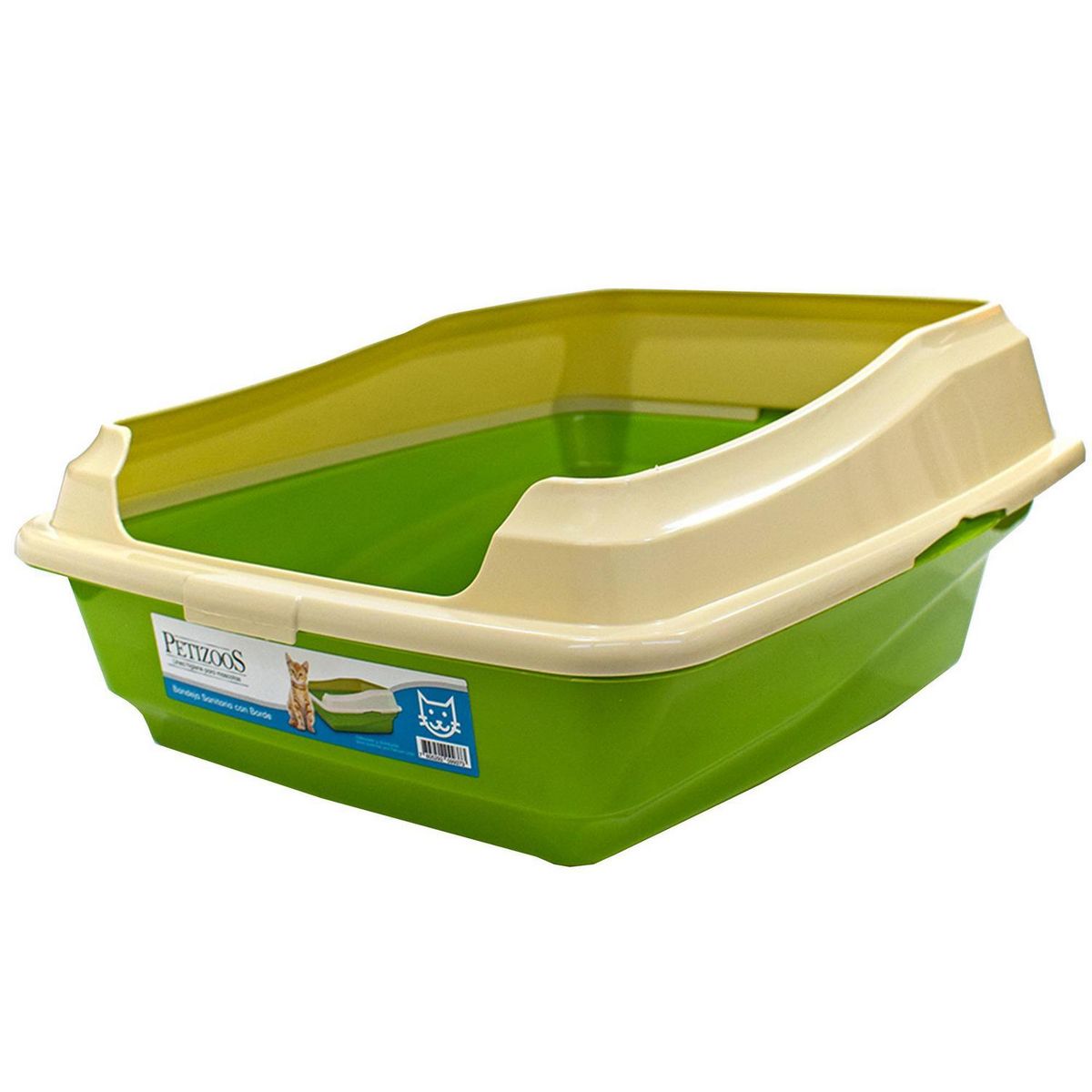 PETS AND FRIENDS - Bandeja arenera para gatos con borde