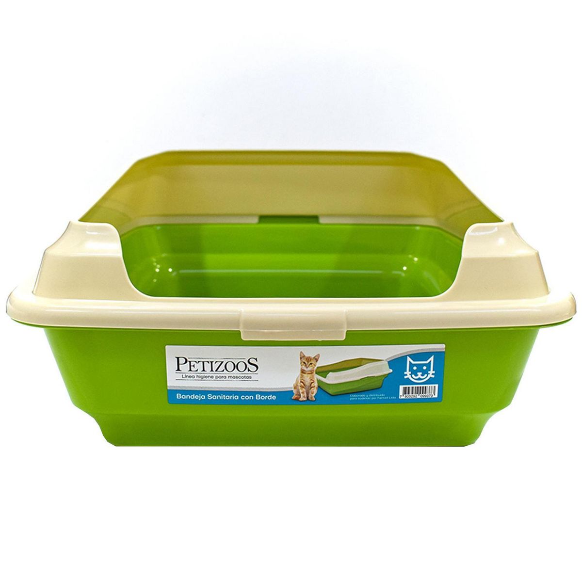 PETS AND FRIENDS - Bandeja arenera para gatos con borde