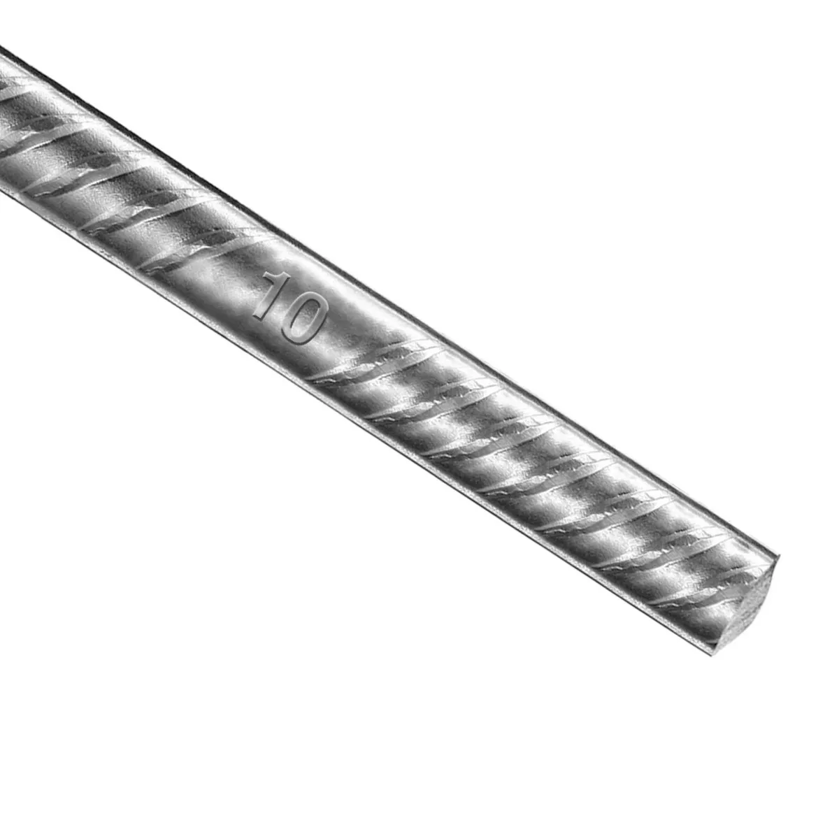 GENERICO - Fierro Acero 10x10 mm 6 m