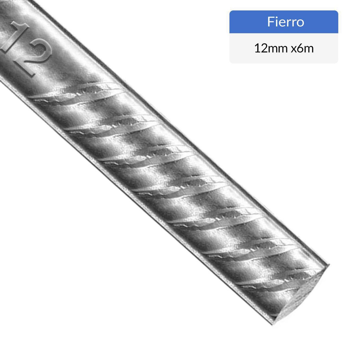 Fierro A-63 12x12 mm 6 m, marca GENERICO - Foto Principal
