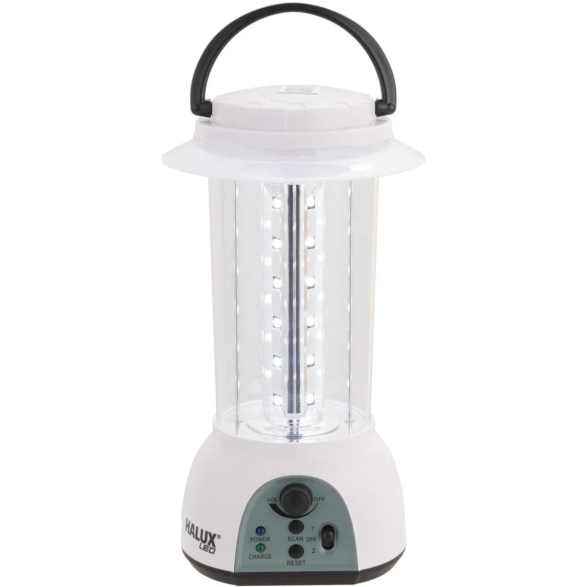 HALUX - Lámpara Emergencia Portátil Con Radio 450 Lm