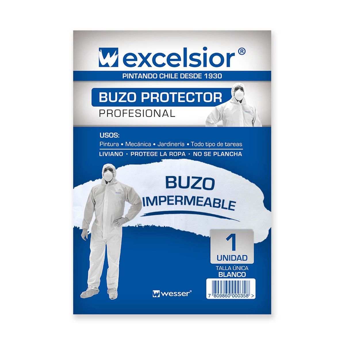 EXCELSIOR - Ropa Protectora Excelsior Talla Única