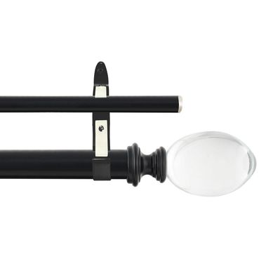 Set de Barra Cortina Doble 19/16 mm extensible 112-274 cm valo