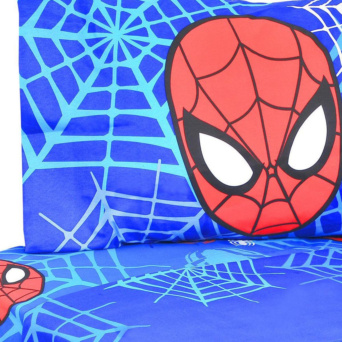 ZAGTOON - Sabana multicolor spiderman 1,5 plaza