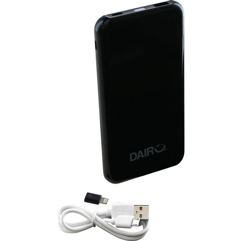 DAIRU - Power bank 10000 mAh Carga Rápida Negro