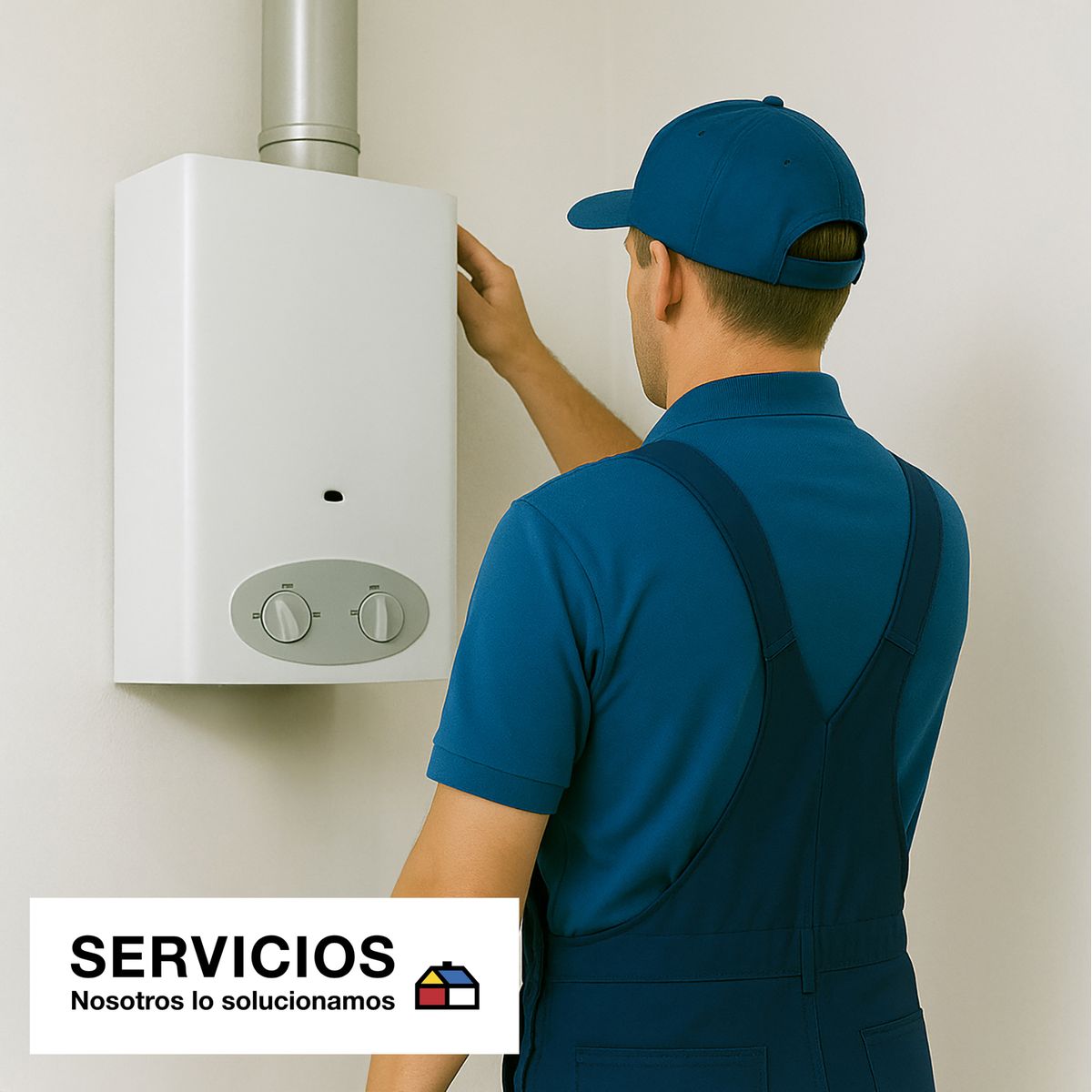 SERVICIOS HOGAR - Instalación Calefon Tiro Forzado