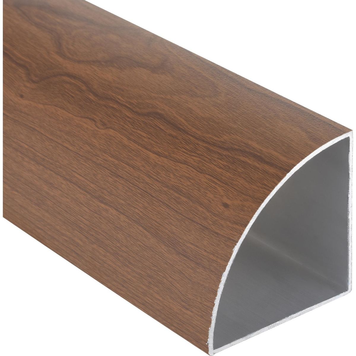 SUPERFIL - Esquinero Café Aluminio 75x75x1,2 mm 6 m