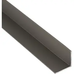 SUPERFIL - Ángulo Gris Aluminio 10x10x1 mm 6 m