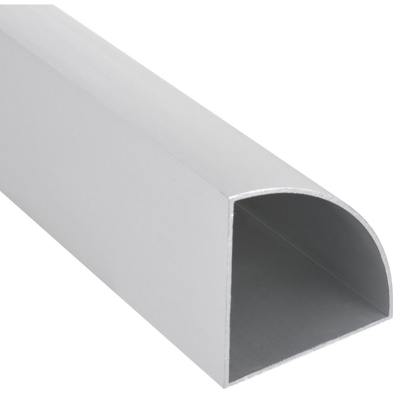 SUPERFIL - Esquinero Gris Aluminio 66x66x1 mm 3 m