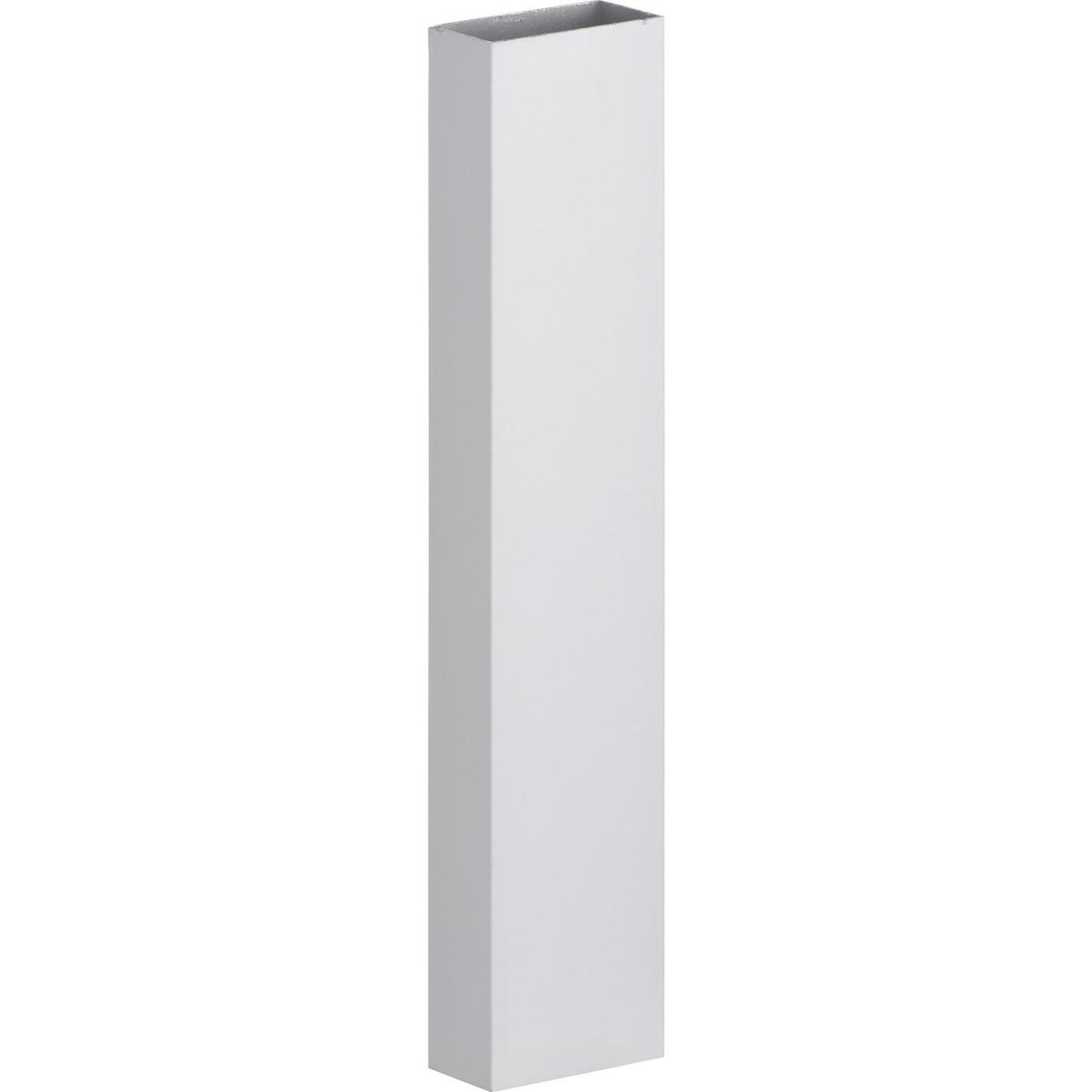 SUPERFIL - Perfil Tubular Gris Aluminio 40x80x1,2 mm 3 m