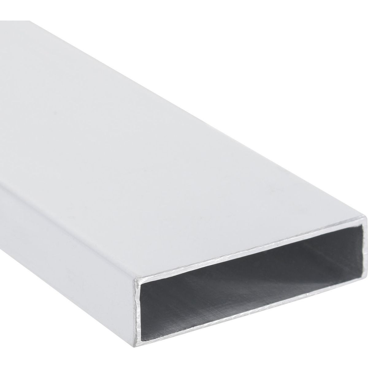 SUPERFIL - Perfil Tubular Blanco Aluminio 50x13x1 mm 6 m