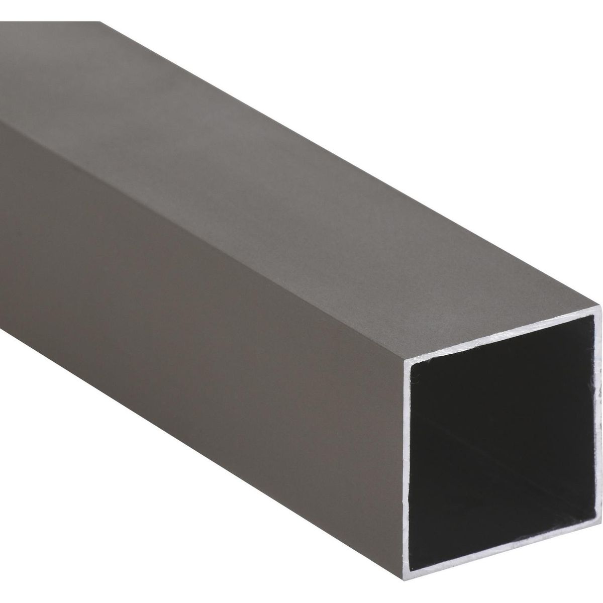 SUPERFIL - Perfil Tubular Gris Aluminio 40x40x1 mm 3 m