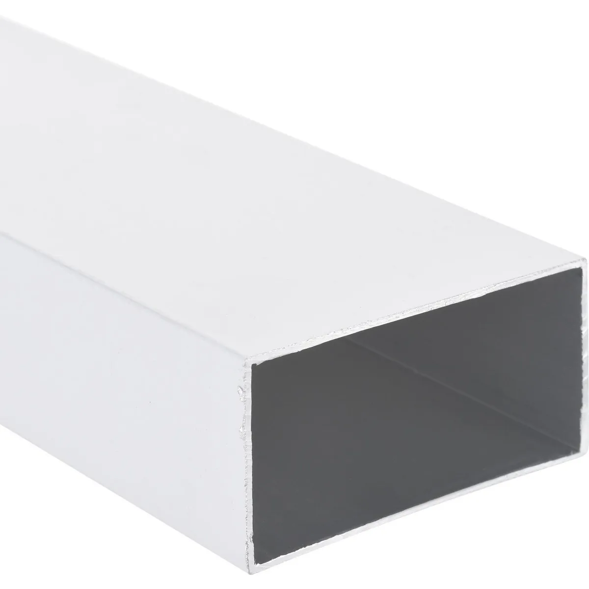 SUPERFIL - Perfil Tubular Blanco Aluminio 100x50x1,5 mm 6 m