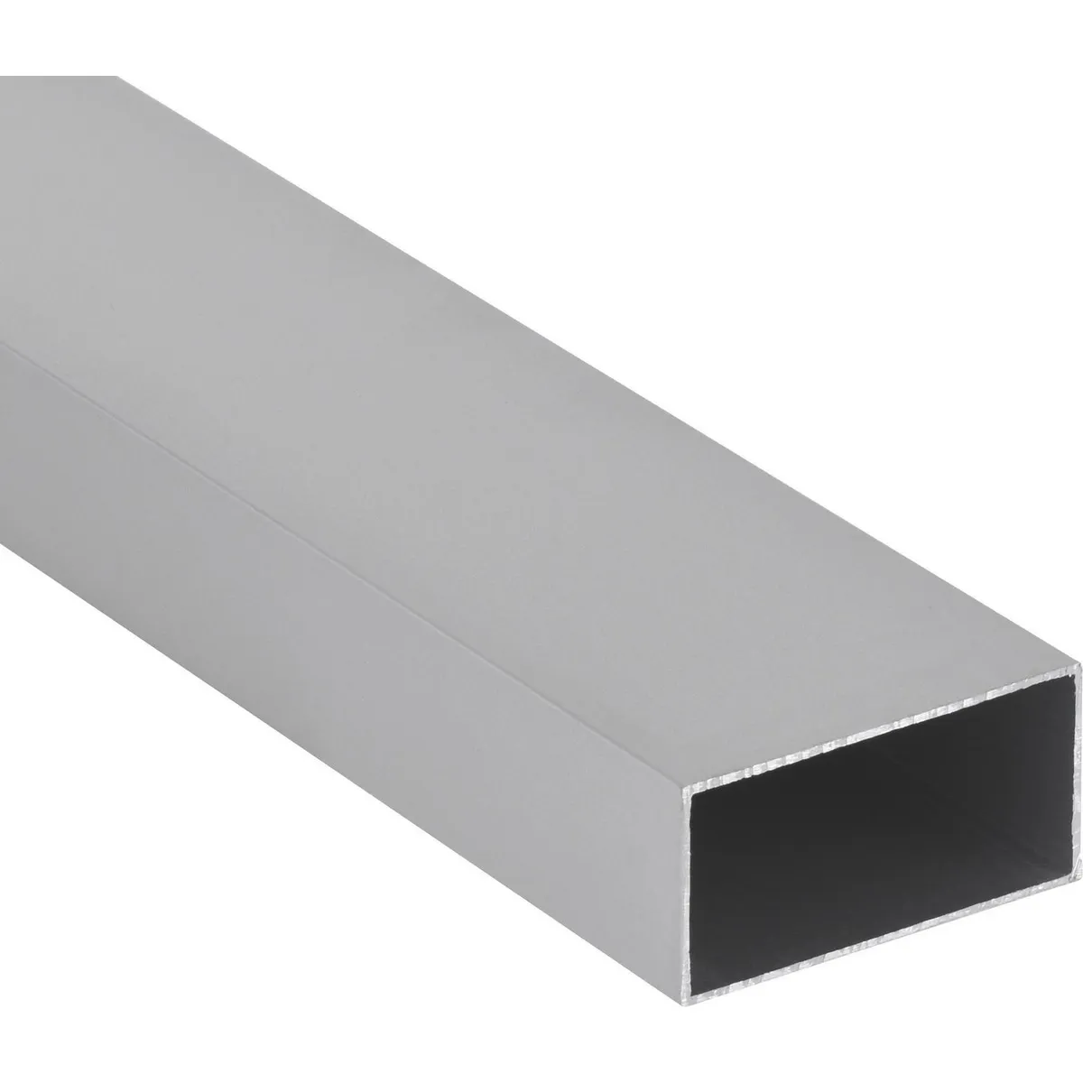 SUPERFIL - Perfil Tubular Gris Aluminio 100x50x1,5 mm 6 m