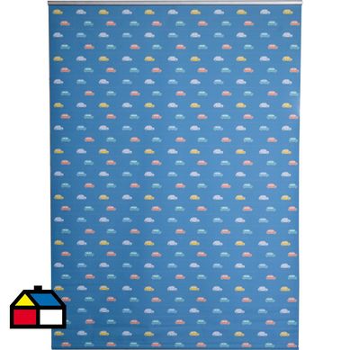 Cortina roller black out Auto Kids 160x165 cm multicolor