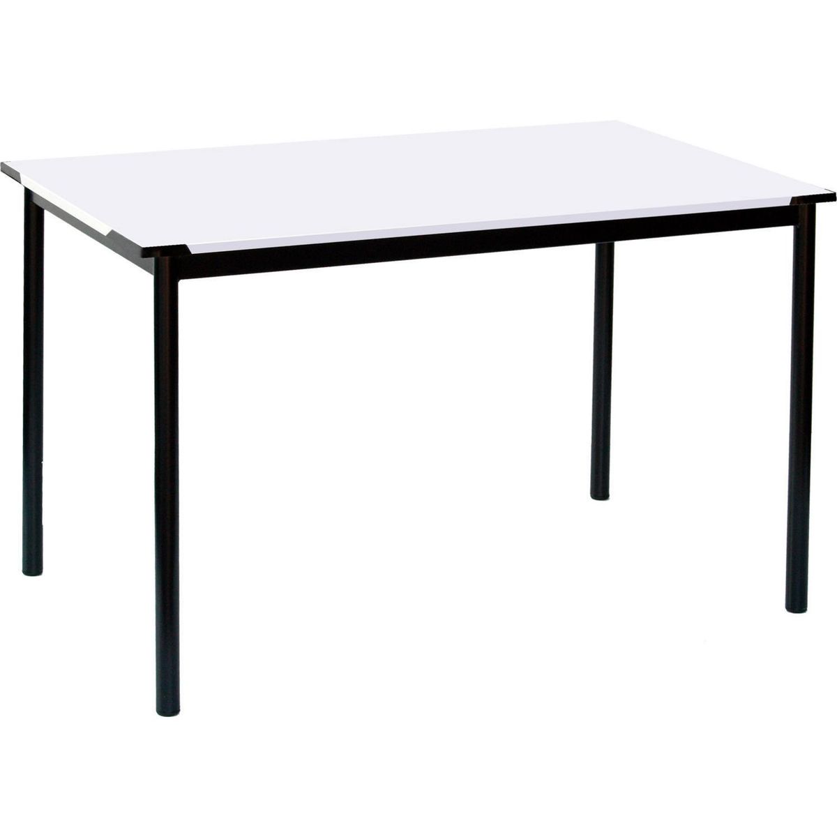 AGM - Mesa casino 120x76 cm blanco