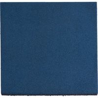 Palmeta caucho 50x50x2.5 cm azul