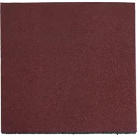 Palmeta caucho 50x50x2.5 cm rojo