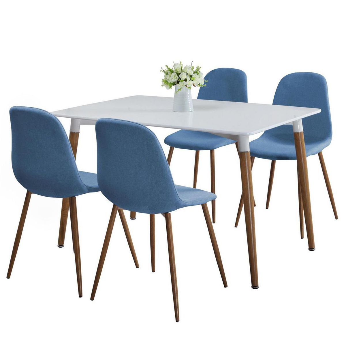 JUST HOME COLLECTION - Silla Tamesis Azul 85x45x53 cm