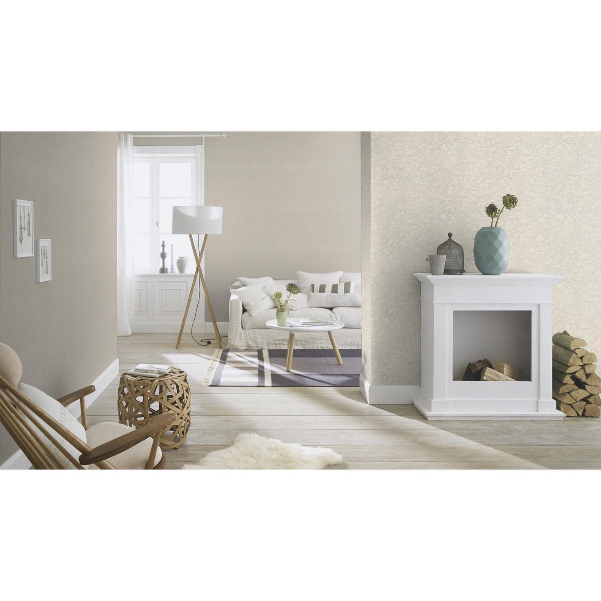 RASCH - Papel Mural Freundin 800432 5 m2