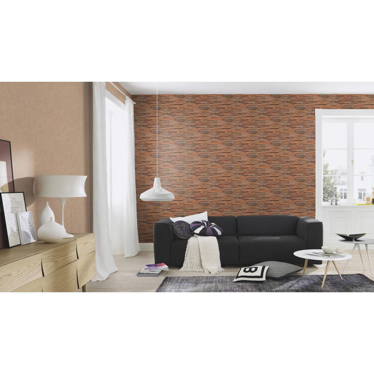 RASCH - Papel Mural Factory III 939811 5 m2