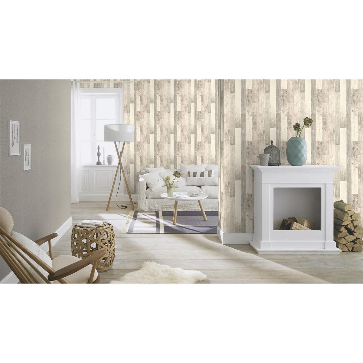 RASCH - Papel Mural Factory III 941647 5 m2