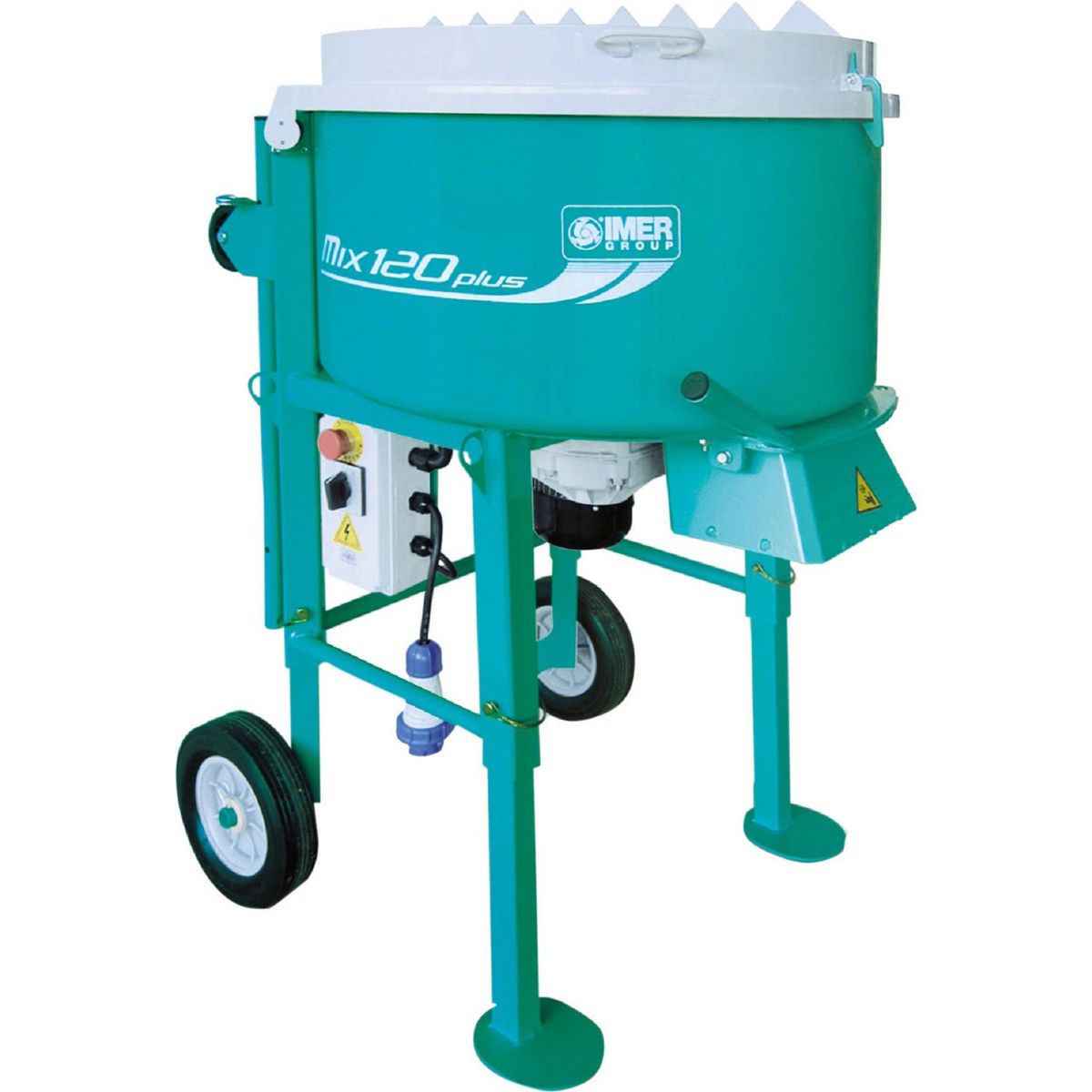 IMER - Mezcladora Planetaria para Morteros 120 Litros 1.4 kW MIX 120 PLUS