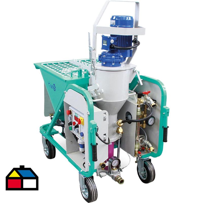 DEPER - Revocadora para yesos 110 Litros 3.7 kW KOINE 35