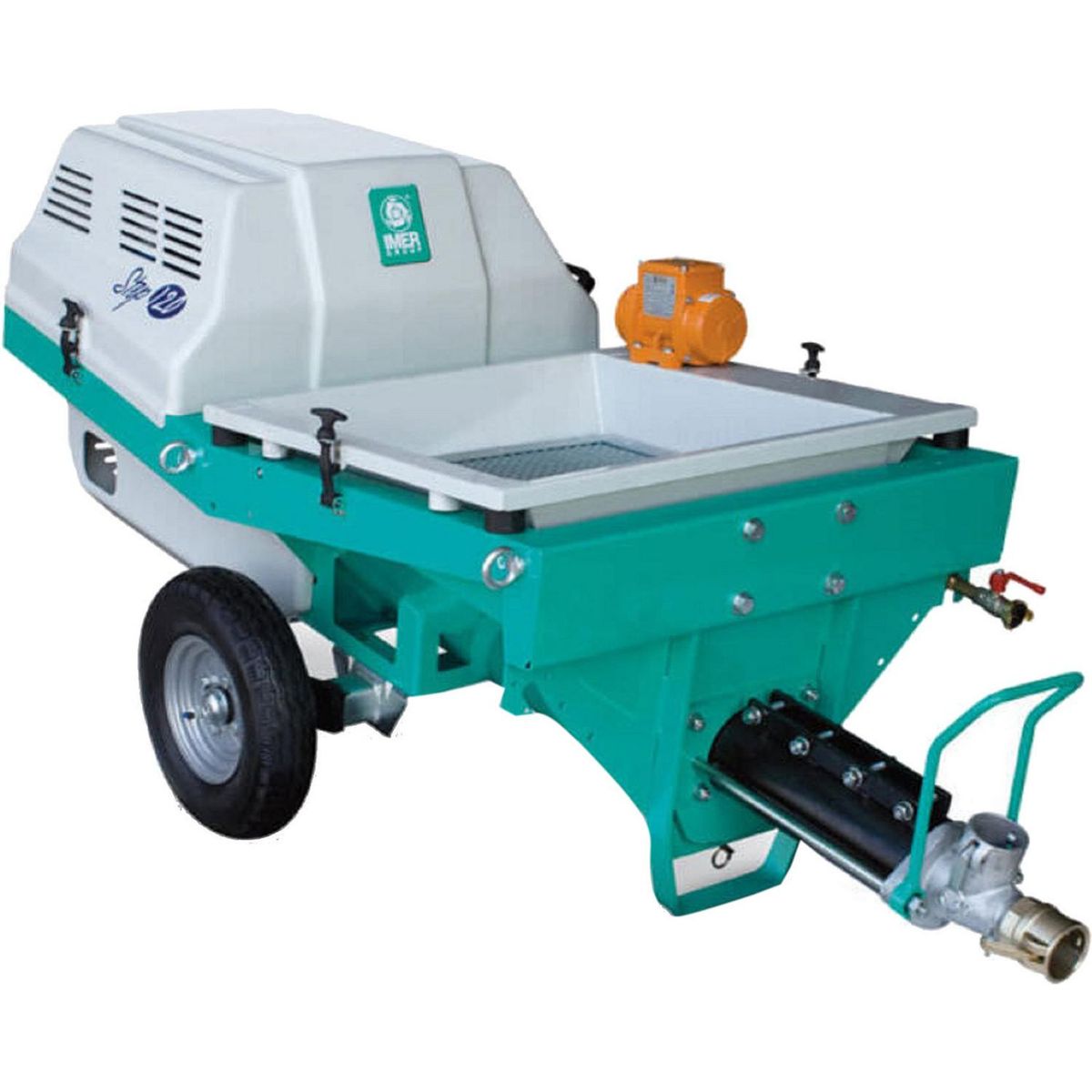 DEPER - Revocadora para morteros 120 Litros 4.8 kW STEP 120 TRIFASICA