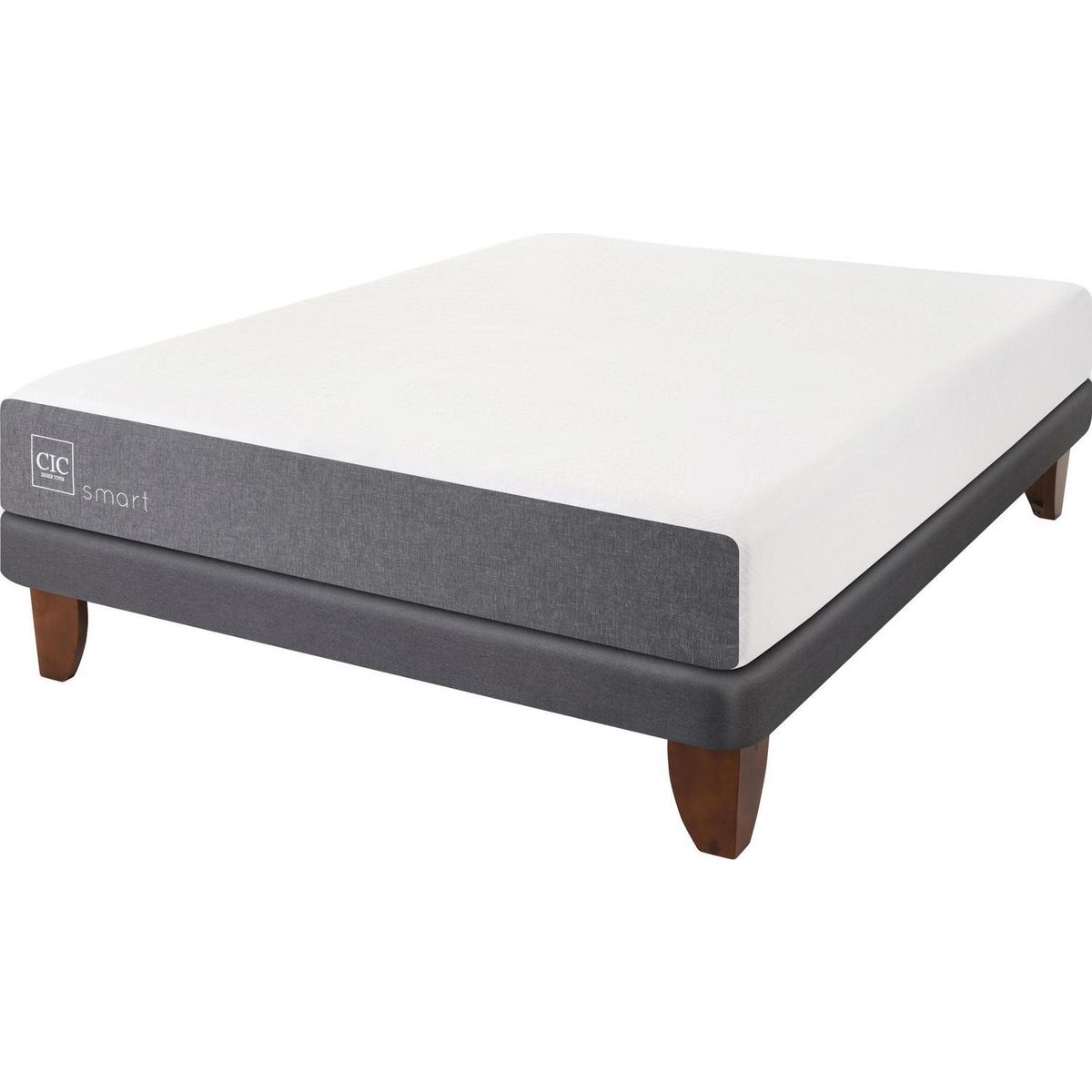 CIC - Cama 2 plazas Europea Smart Gris