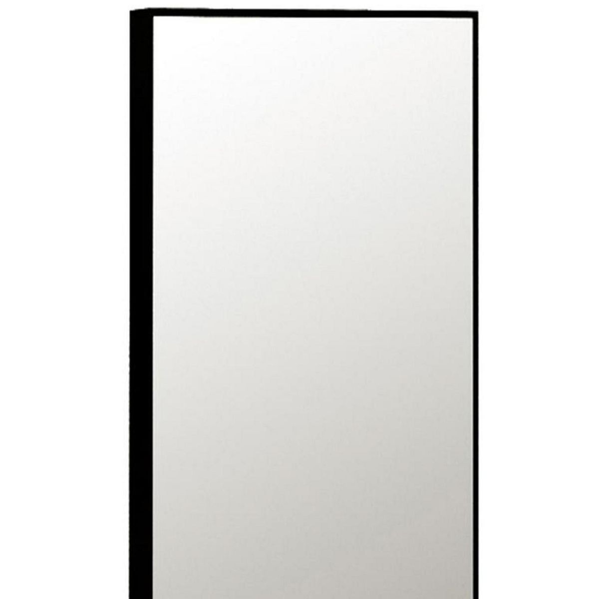 VGO - Espejo marco negro 30x120 cm