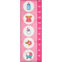 VGO - Canvas infantil 40x113 cm rosado