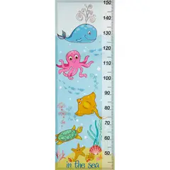 VGO - Canvas infantil 40x113 cm mundo marino