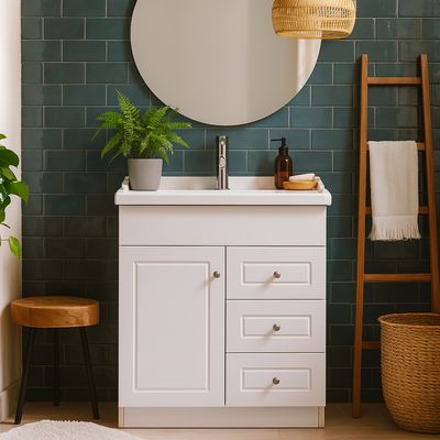 Imagen 2 del producto Kit mueble vanitorio B70-PHNB F 70x47x80 cm