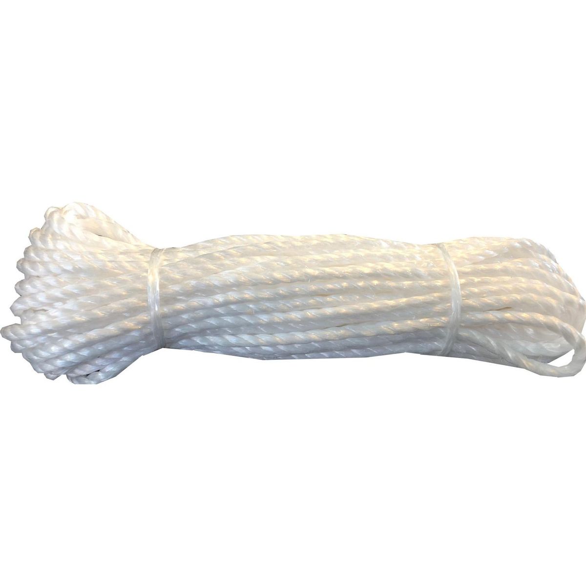 PLASTICORD - Cuerda Polipropileno Torcido 6 mm 20 m Blanco