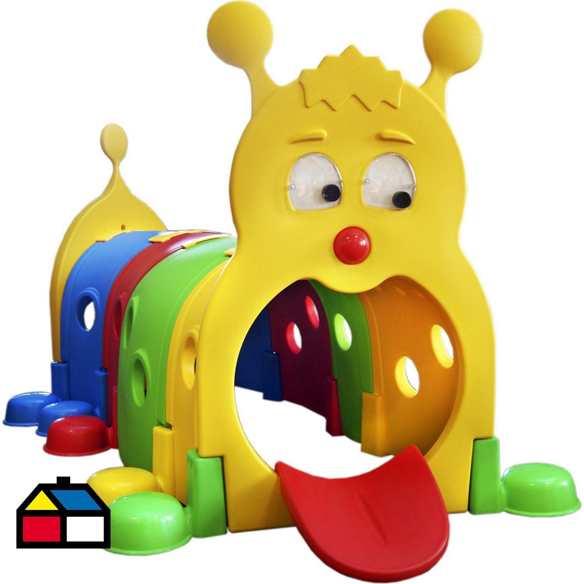 SM - Túnel Cuncuna 100x103x180 cm Amarillo/Azul