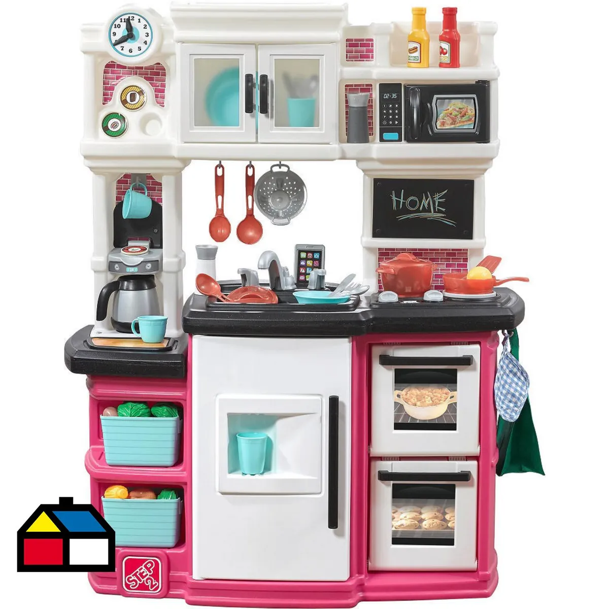 STEP 2 - Cocina gourmet rosa