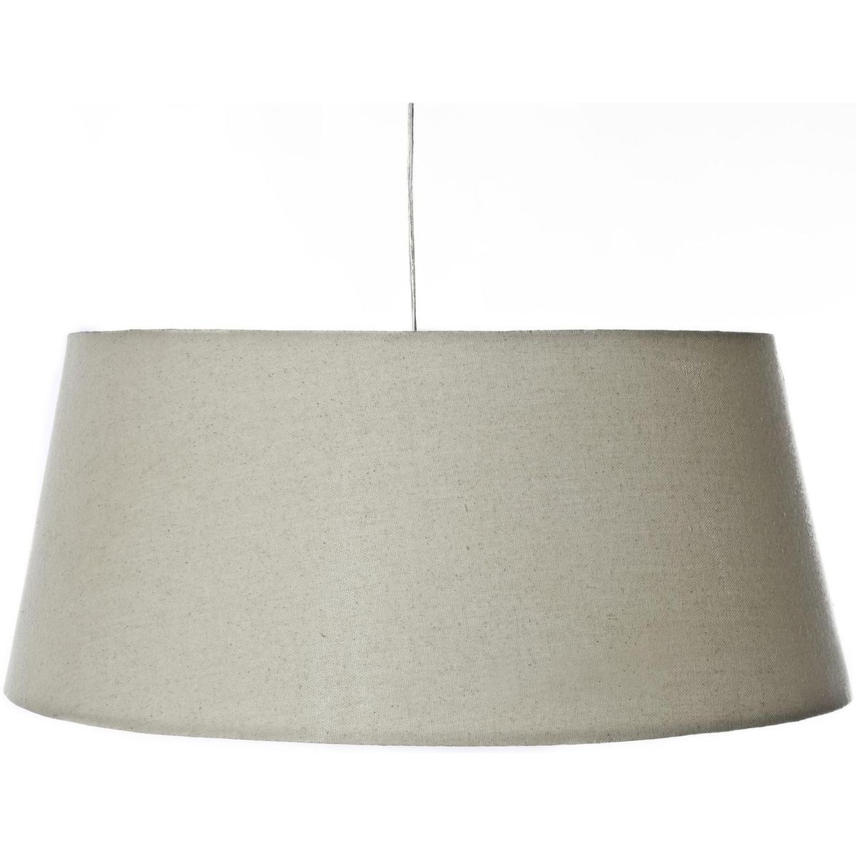 DISEÑO 3 - Lámpara Colgante Cónica Tela Beige